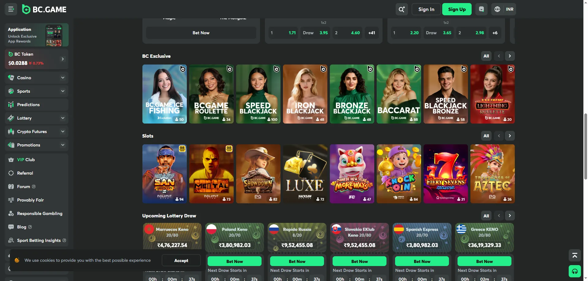 BC Hash Game provably fair blockchain dice at BCGame Casino