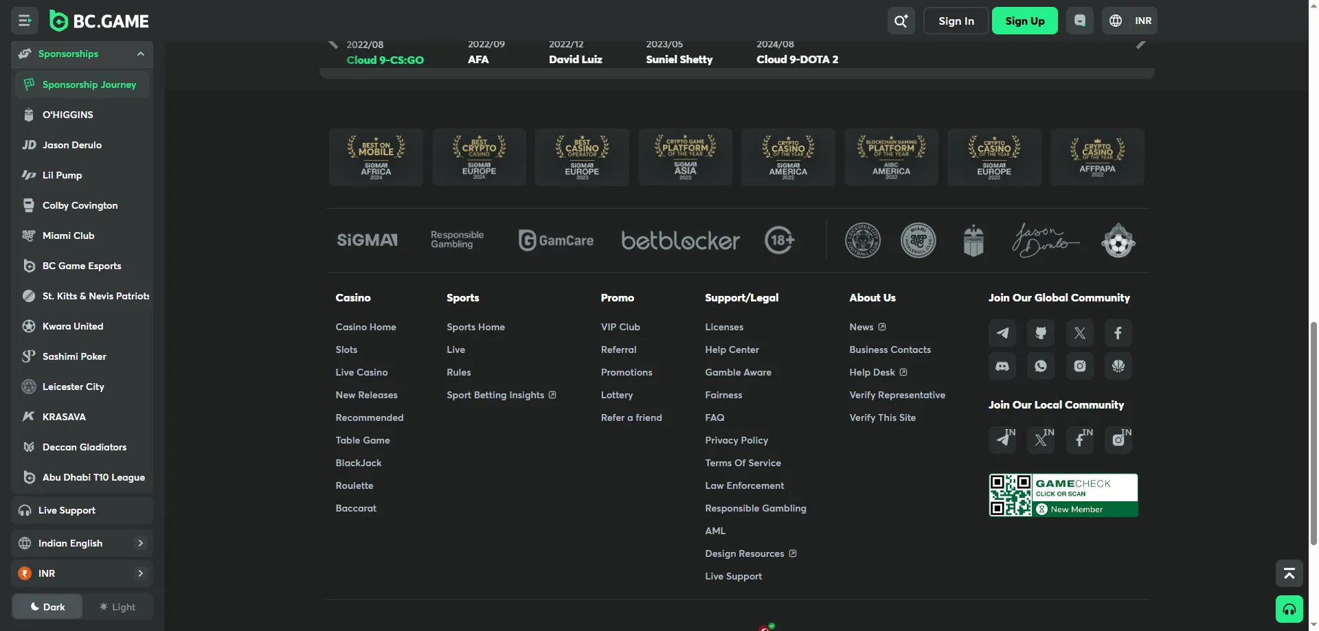 BC Game mobile deposit methods — UPI, crypto, and more